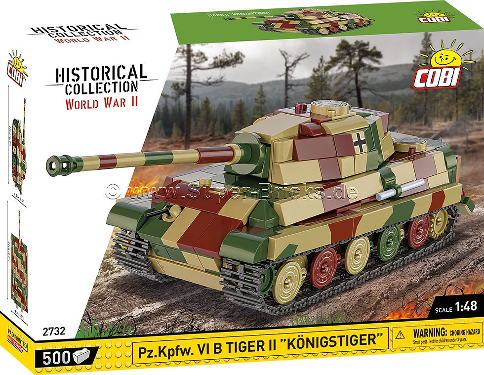 Miniaturbild: Cobi 2732 PzKpfw VI Königstiger Maßstab 1:48