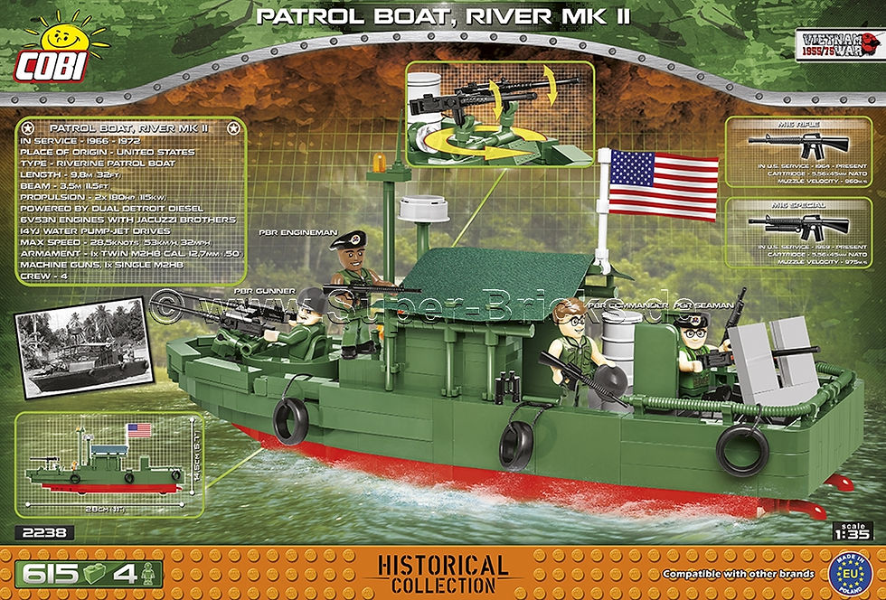 Miniaturbild: Cobi 2238 US Patrouillenboot PBR MK II