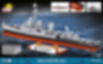 Cobi 4866 US Zerstörer USS Kidd