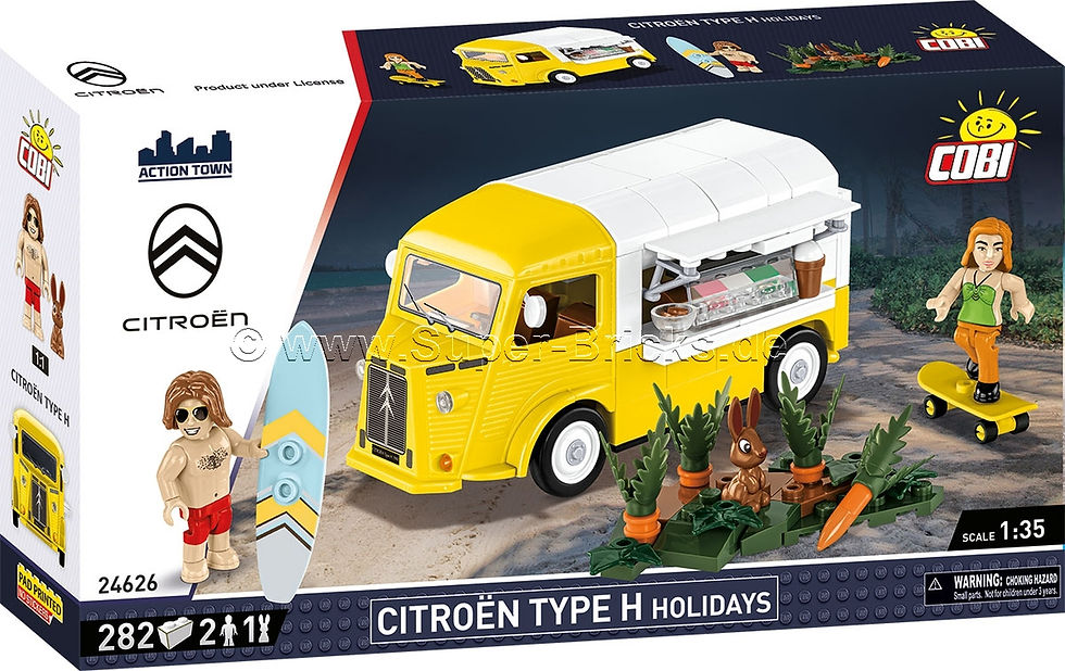 Miniaturbild: Cobi 24626 Citroen Type H Food Truck Urlaub