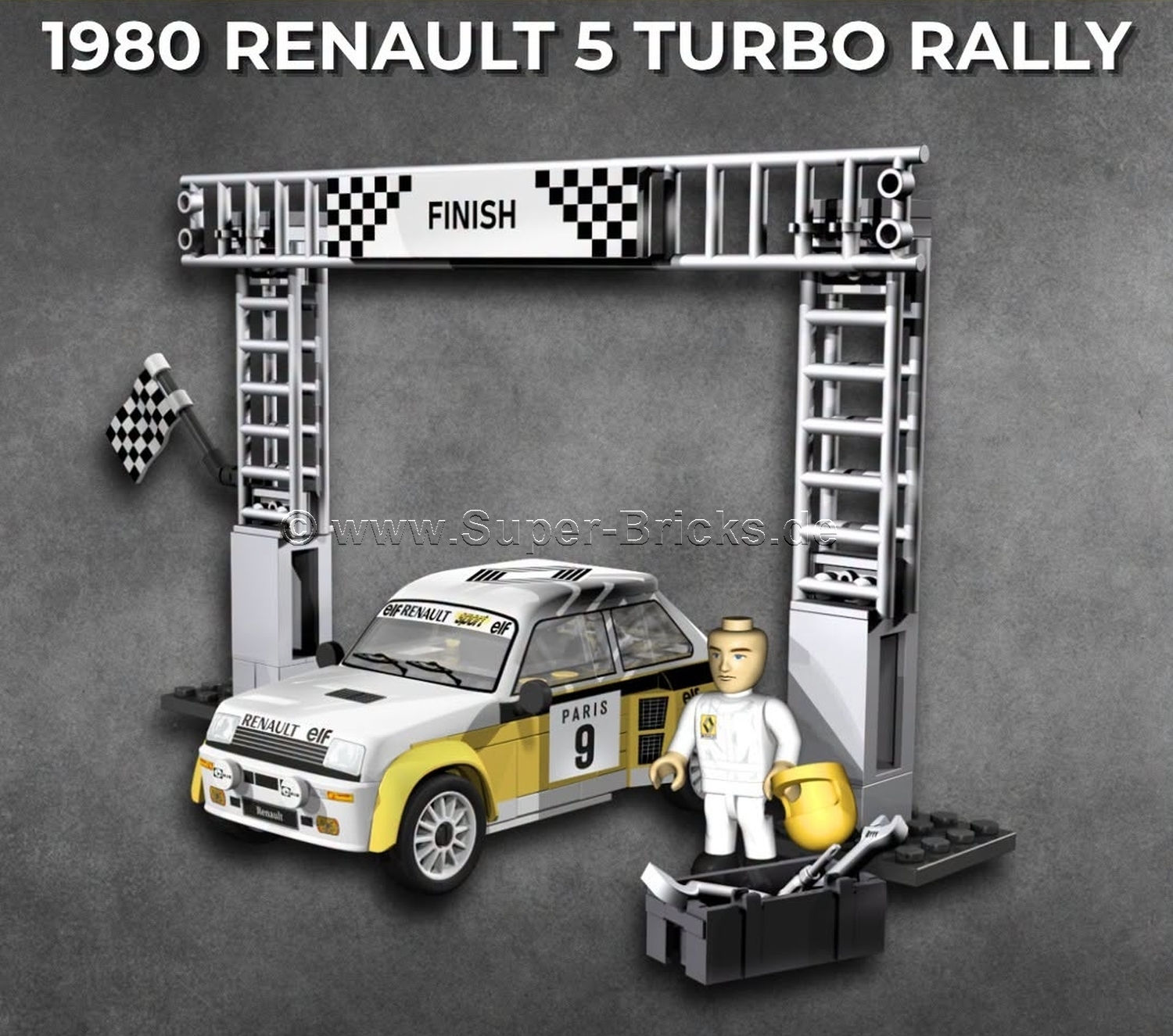 Cobi 24681 Renault 5 Turbo Rally 1980