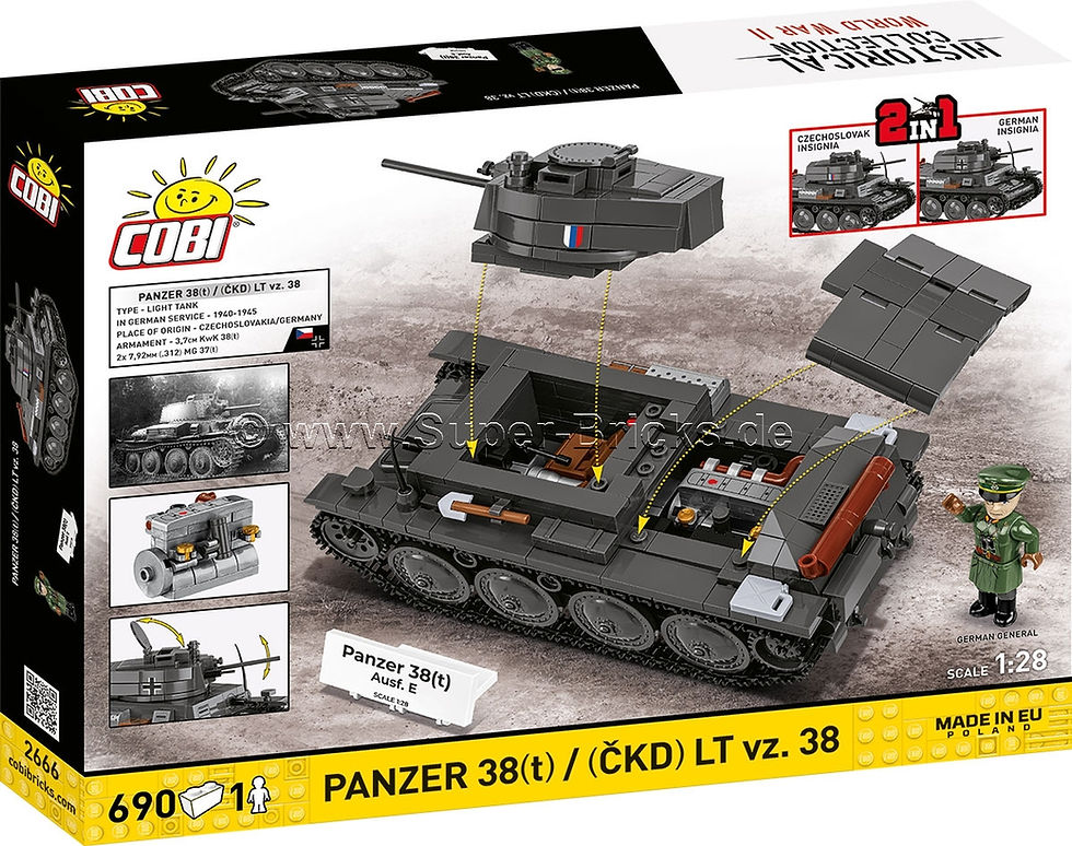 Miniaturbild: Cobi 2666 Pz 38(t) Ausf.E