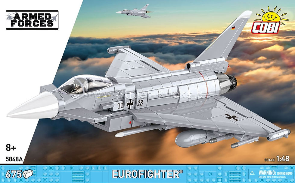 Cobi 5848A Eurofighter Typhoon Deutsche Luftwaffe