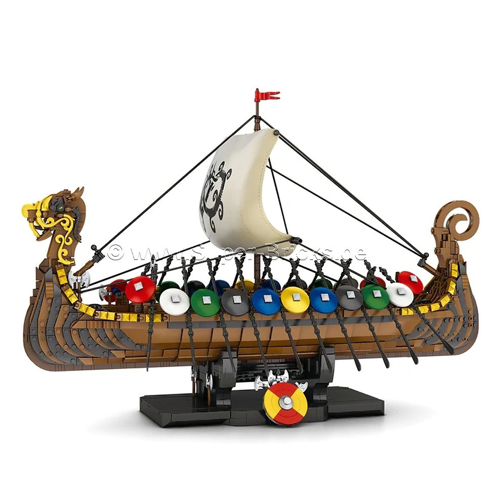 Miniaturbild: Reobrix 66101 Wikinger Kriegsschiff