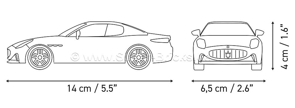 Miniaturbild: Cobi 24578 Maserati Trofeo Grancabrio