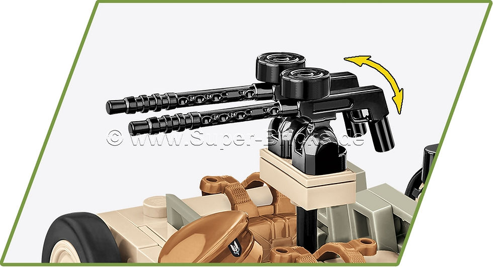 Miniaturbild: Cobi 2298 Willys Jeep MB Britische SAS