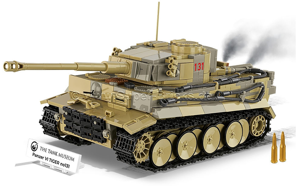 Miniaturbild: Cobi 2588A PzKpfw VI Tiger I "131" mit Inneneinrichtung