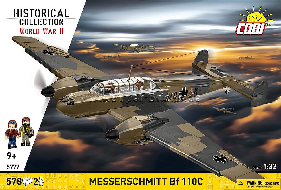 Cobi 5777 Messerschmitt Me 110 2.Staffel Zerstörergeschwader 76