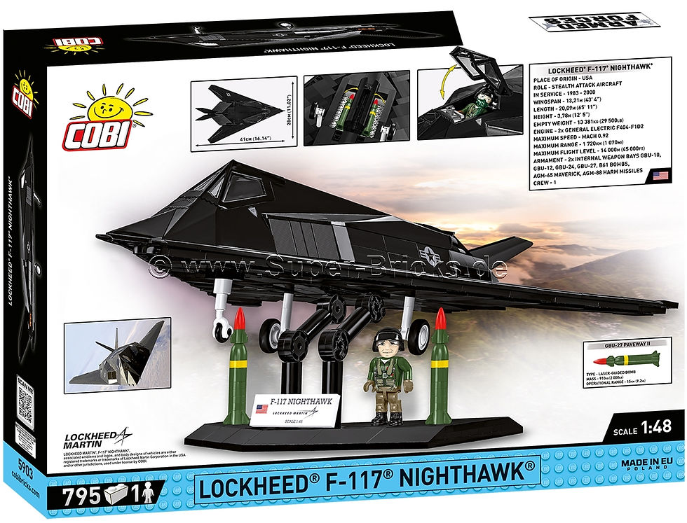 Miniaturbild: Cobi 5903 F-117 Nighthawk