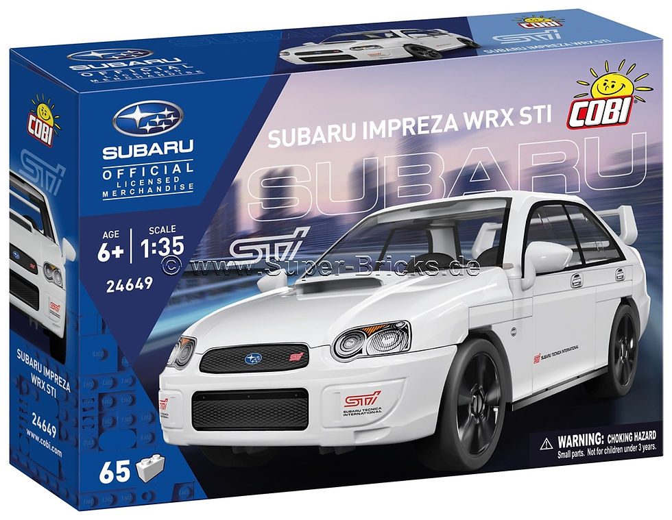 Miniaturbild: Cobi 24649 Subaru Impreza WRX STI weiß