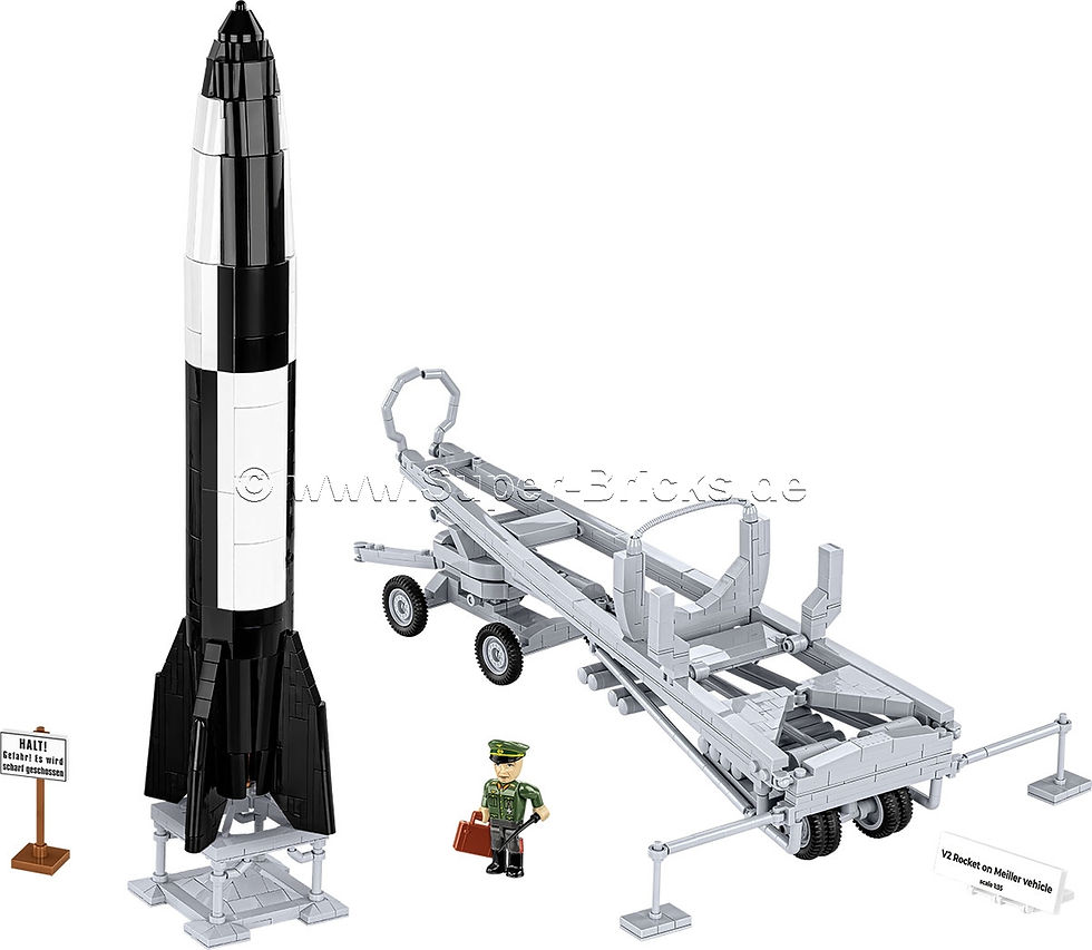 Miniaturbild: Cobi 3120 V2 Rakete mit Meillerwagen Executive Edition