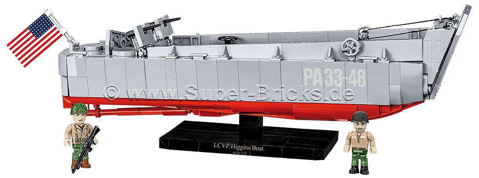 Miniaturbild: Cobi 4849 US Landungsboot LCVP Higgins Boat