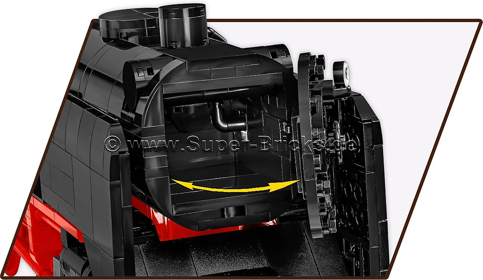 Miniaturbild: Cobi 6286 Deutsche Reichsbahn Dampflokomotive BR 03 mit Wasserkran