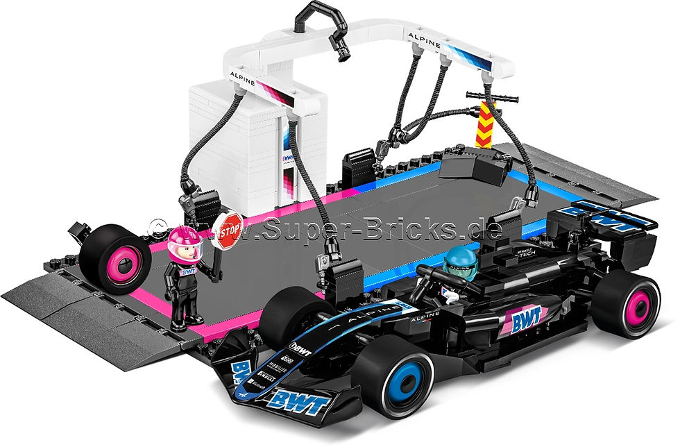 Miniaturbild: Cobi 1685 Formel 1 Boxenstop Alpine