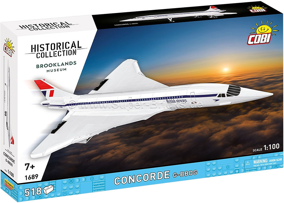 Miniaturbild: Cobi 1689 Concorde G-BBDG