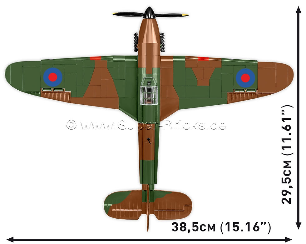 Miniaturbild: Cobi 5762 Hawker Hurricane RAF 302. Fighter Squadron