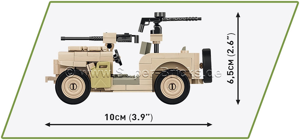 Miniaturbild: Cobi 2298 Willys Jeep MB Britische SAS