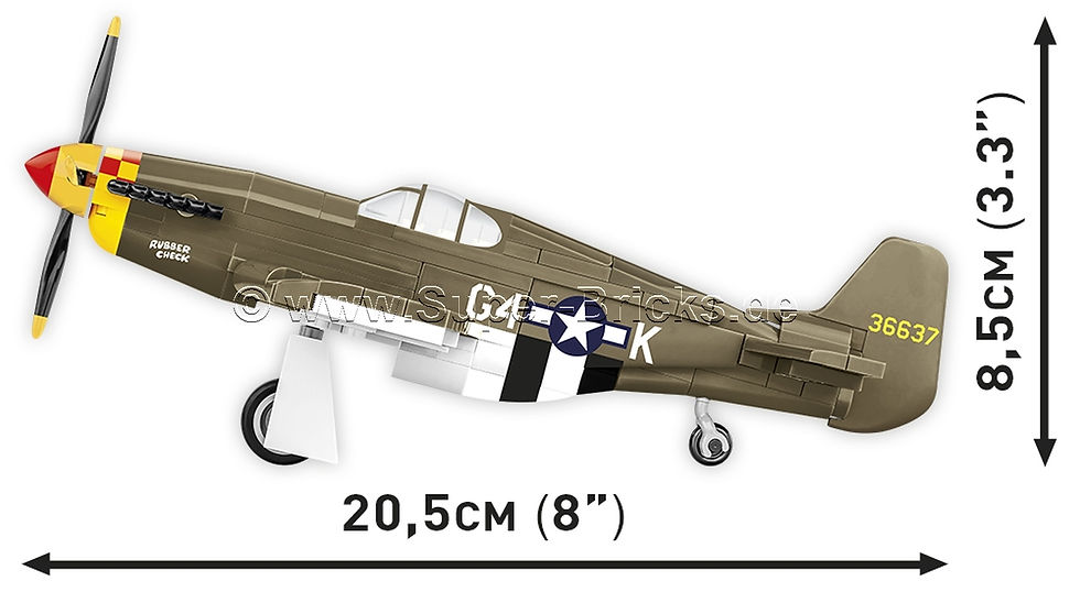 Miniaturbild: Cobi 5869 Mustang P-51B Maßstab 1:48