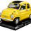 Miniaturbild: Cobi 24353 Fiat 595 Abarth 1965 gelb Executive Edition Maßstab 1:12