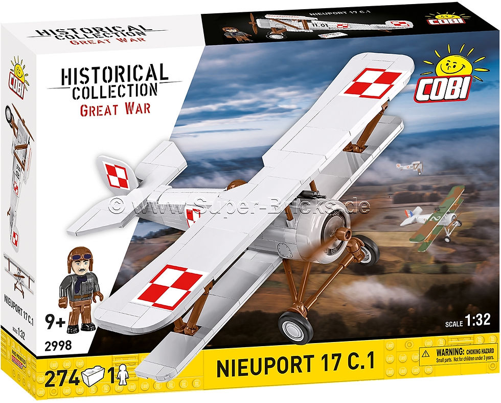 Miniaturbild: Cobi 2998 Nieuport 17 C.1 Polnische Luftwaffe