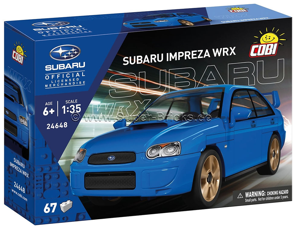 Miniaturbild: Cobi 24648 Subaru Impreza WRX blau