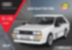 Cobi 24665 Audi Quattro 1980 weiß Maßstab 1:35