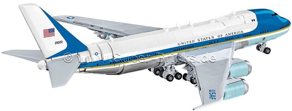 Miniaturbild: Cobi 26610 Boeing 747 Airforce One