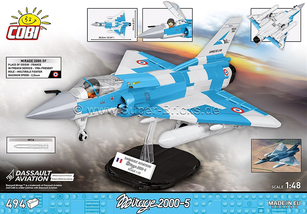 Cobi 5917 Dassault Mirage 2000-5
