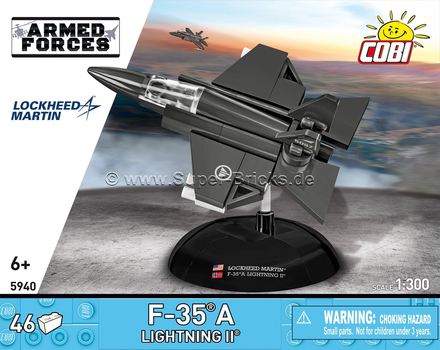 Cobi 5940 Mini Flugzeug F-35A Norwegische Luftwaffe