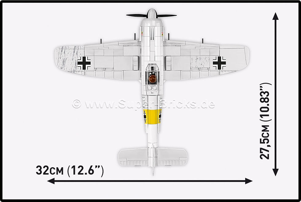Miniaturbild: Cobi 5775 Focke Wulf Fw 190 A-4 Jagdgeschwader 54 "Grünherz"