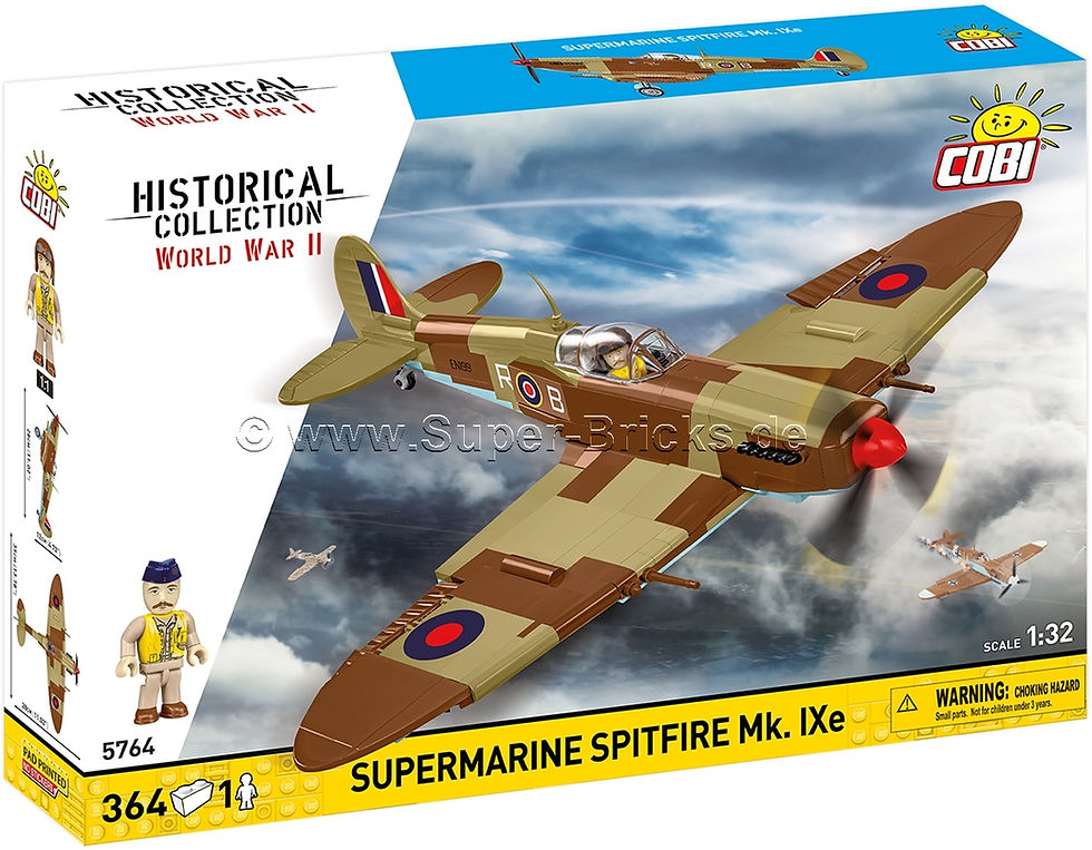 Miniaturbild: Cobi 5764 Supermarine Spitfire MK. IXE