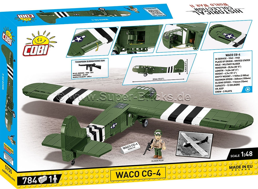 Miniaturbild: Cobi 5755 Waco CG-4 Amerikanischer Lastensegler