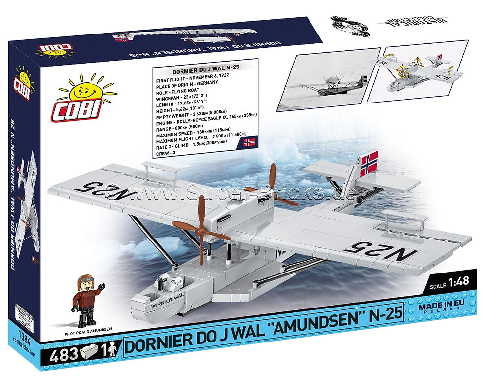 Miniaturbild: Cobi 1384 Dornier Do J Wal Amundsen Polarexpedition 1925