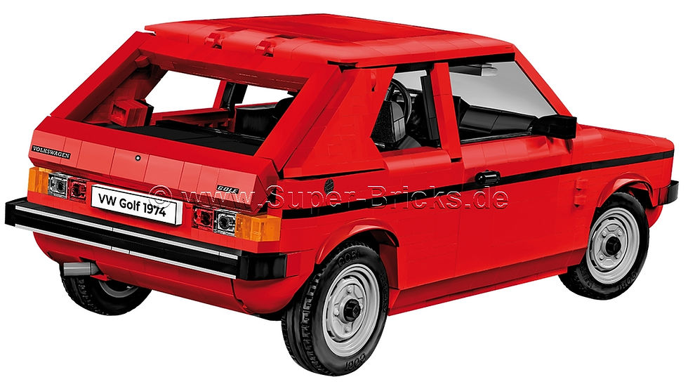 Miniaturbild: Cobi 24359 VW Golf I rot Maßstab 1:12