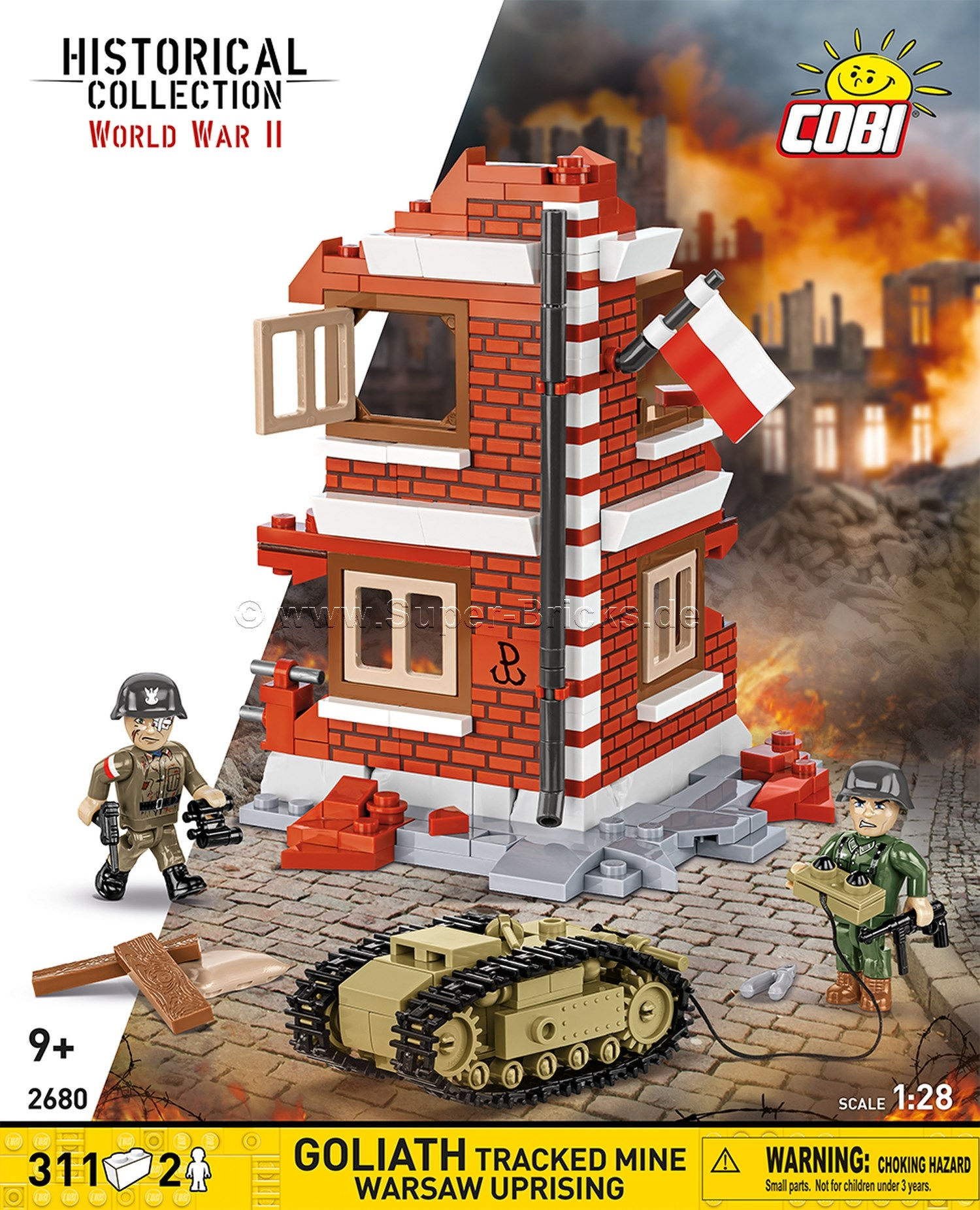 Cobi 2680 Leichter Ladungsträger Goliath - Warschauer Aufstand