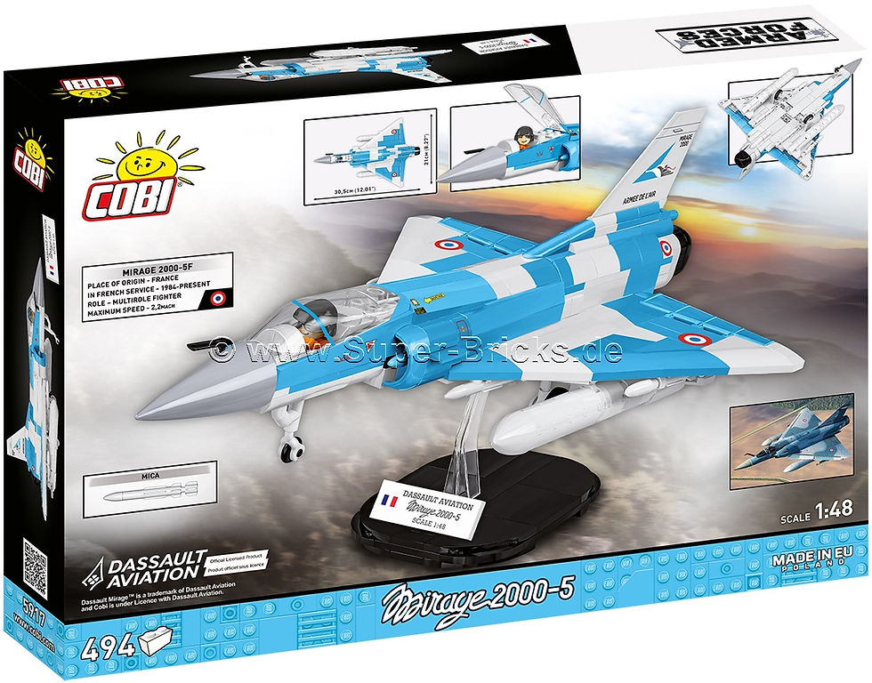 Miniaturbild: Cobi 5917 Dassault Mirage 2000-5