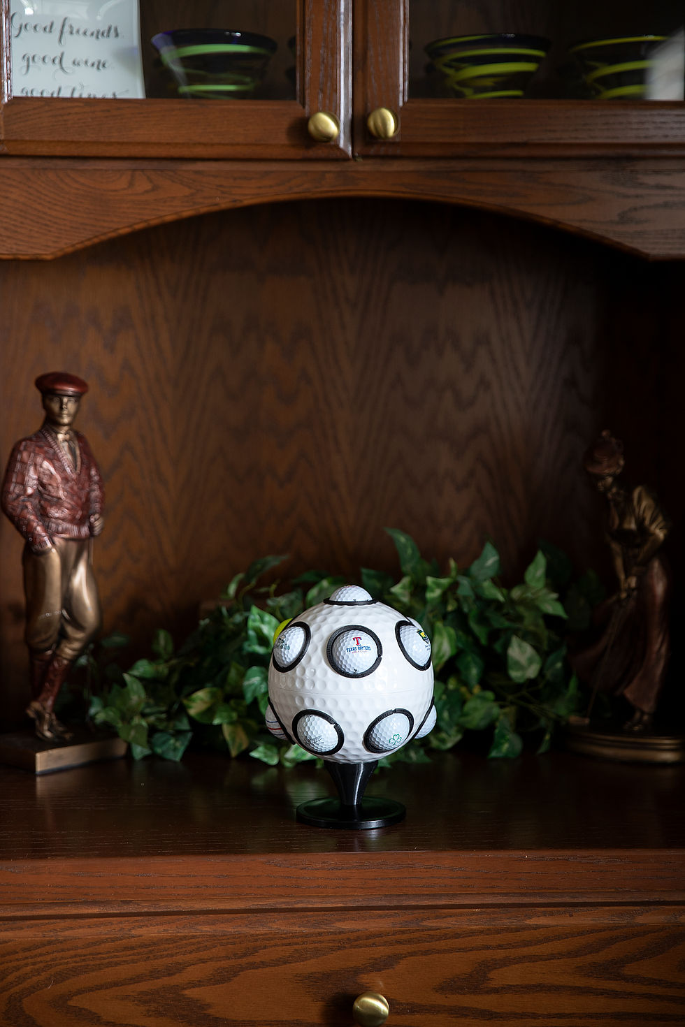 Thumbnail: Golf ball display- white