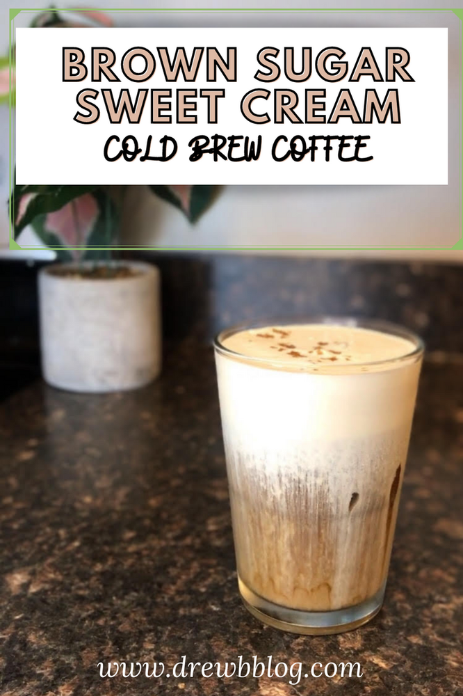 Brown Sugar Sweet Cream Cold Brew Iced Coffee