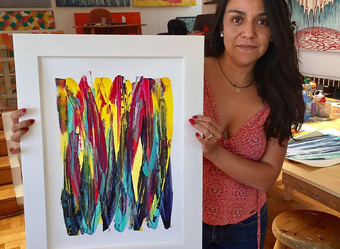 casa suau impresión artística fine art giclée enmarcación