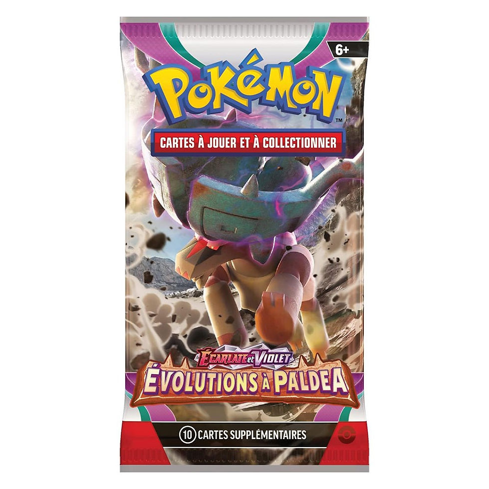 Miniature : Booster sous Blister Evolutions à Paldea EV02 Pokémon