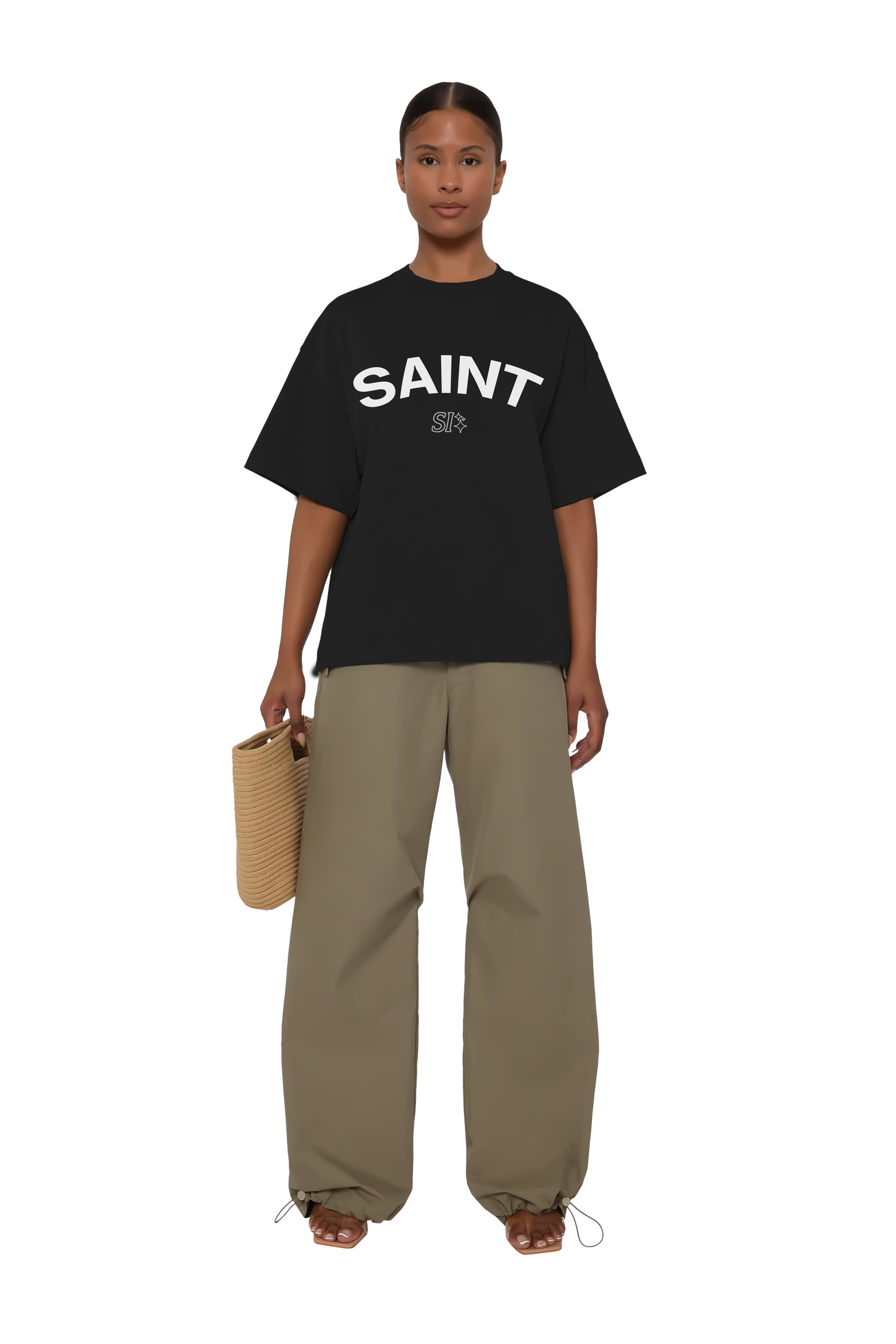 BLACK SI TEE