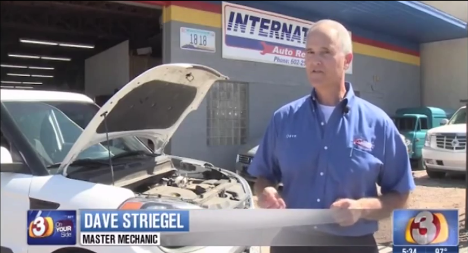 Dave Striegel on CW Phoeniz