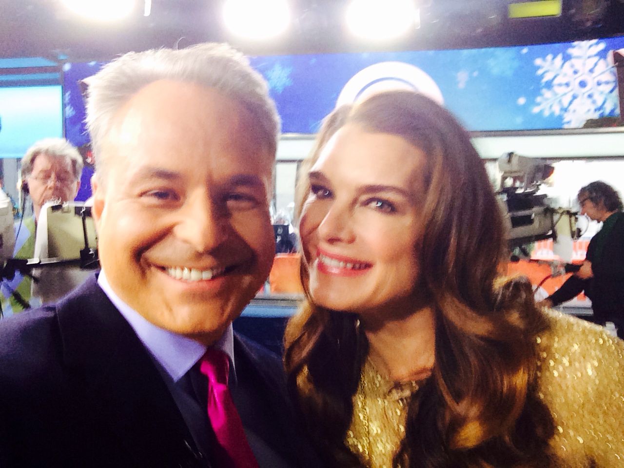 Clint Arthur and Brooke Shields