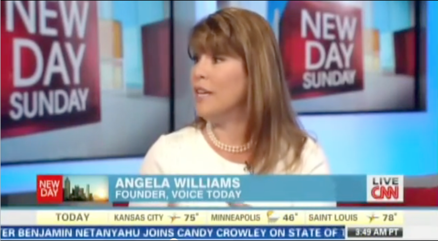 Angela Williams on CNN