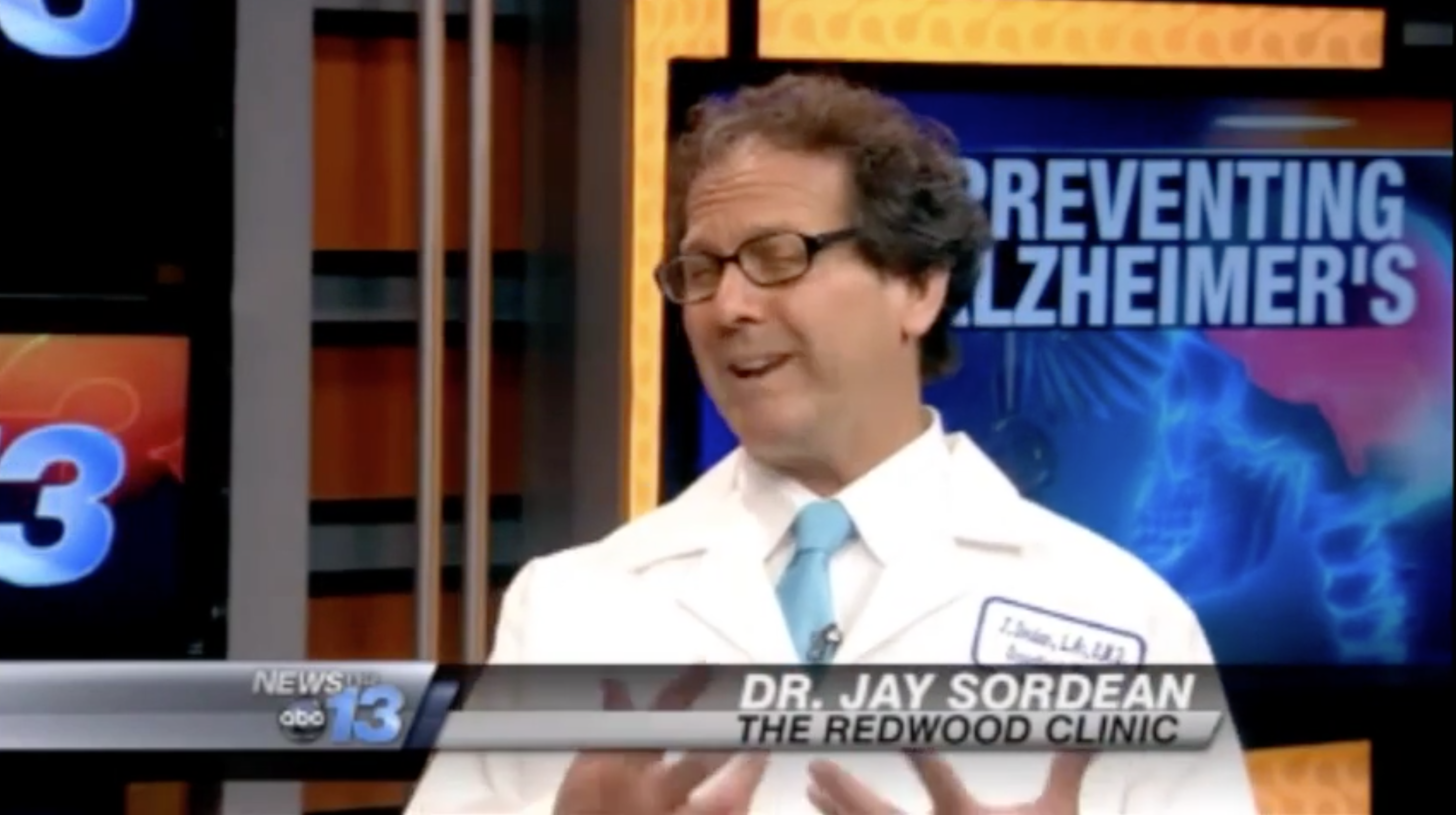 Dr. Jay Sordean on ABC 13