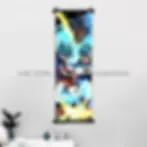 Thumbnail: Dragon Ball Z Canvas Wall Scroll — Goku Super Saiyan Art