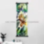 Thumbnail: Dragon Ball Z Canvas Wall Scroll — Goku Super Saiyan Art
