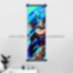 Thumbnail: Dragon Ball Z Canvas Wall Scroll — Goku Super Saiyan Art