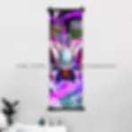Thumbnail: Dragon Ball Z Canvas Wall Scroll — Goku Super Saiyan Art