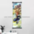 Thumbnail: Dragon Ball Z Canvas Wall Scroll — Goku Super Saiyan Art